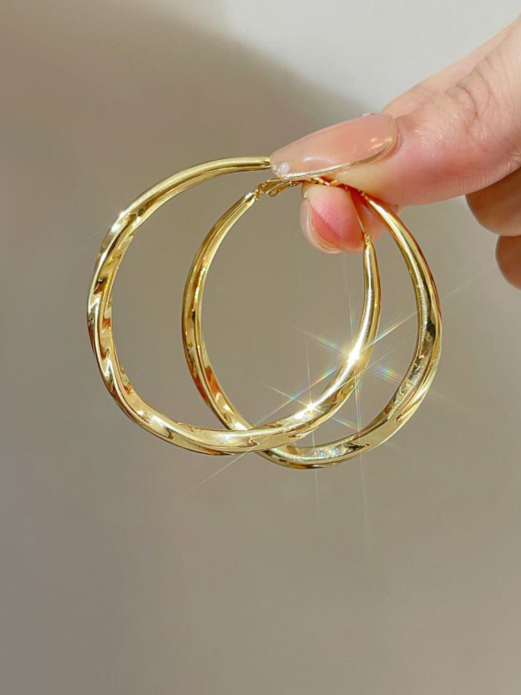 2311 925 silver hoop earring