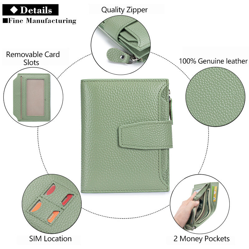 2278 short fold wallet