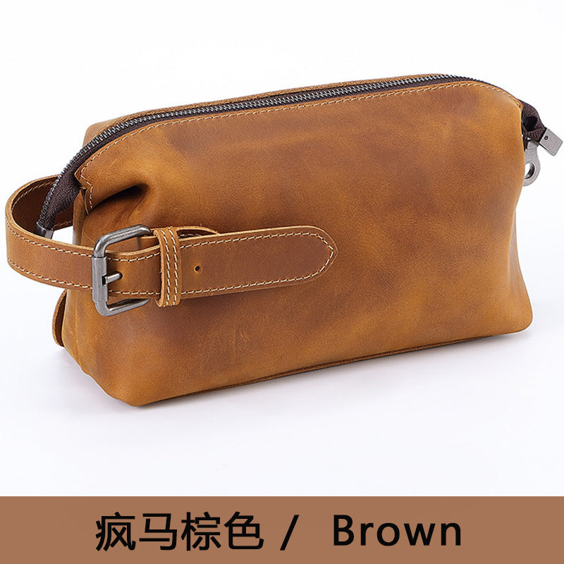 1644 customize vintage cosmetic bag men clutch wash bag