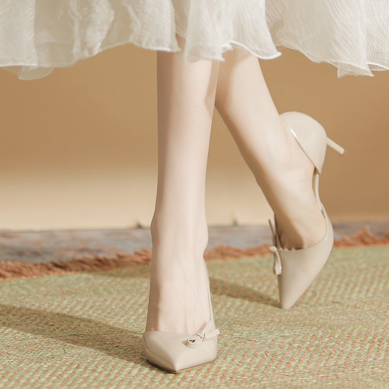 2397 women patent high heel pumps