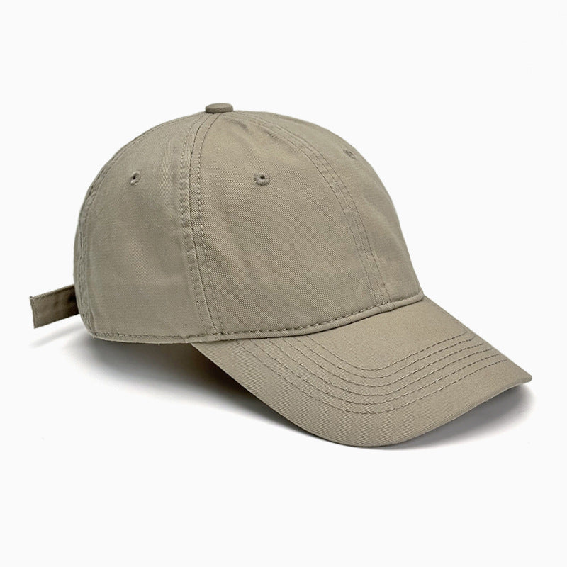 1722 unisex solid cotton baseball cap