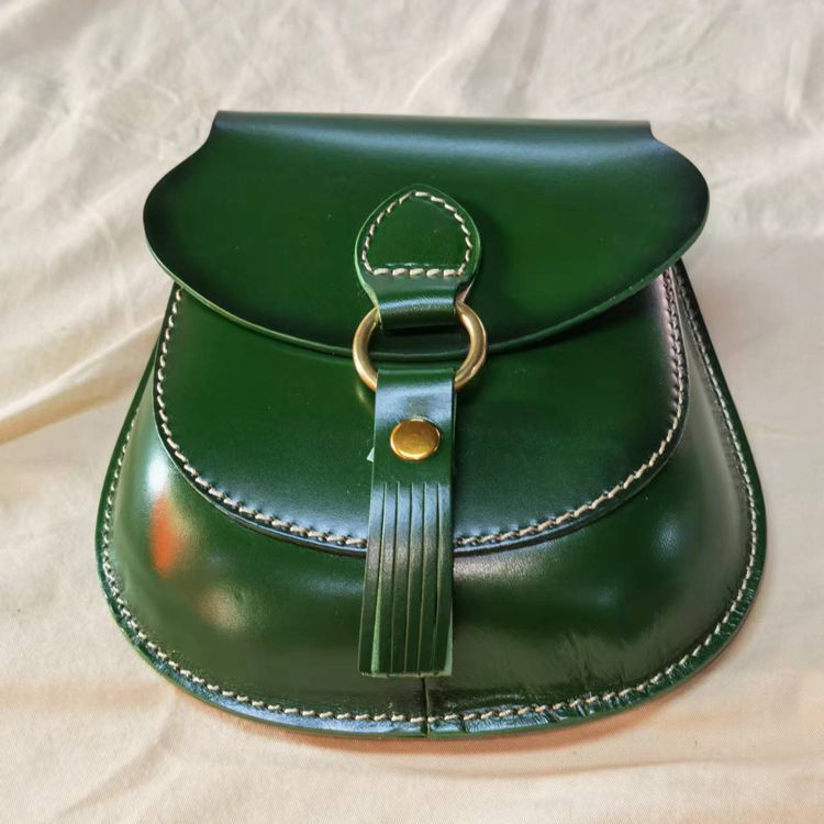 1732 handmade women saddle crossbody bag