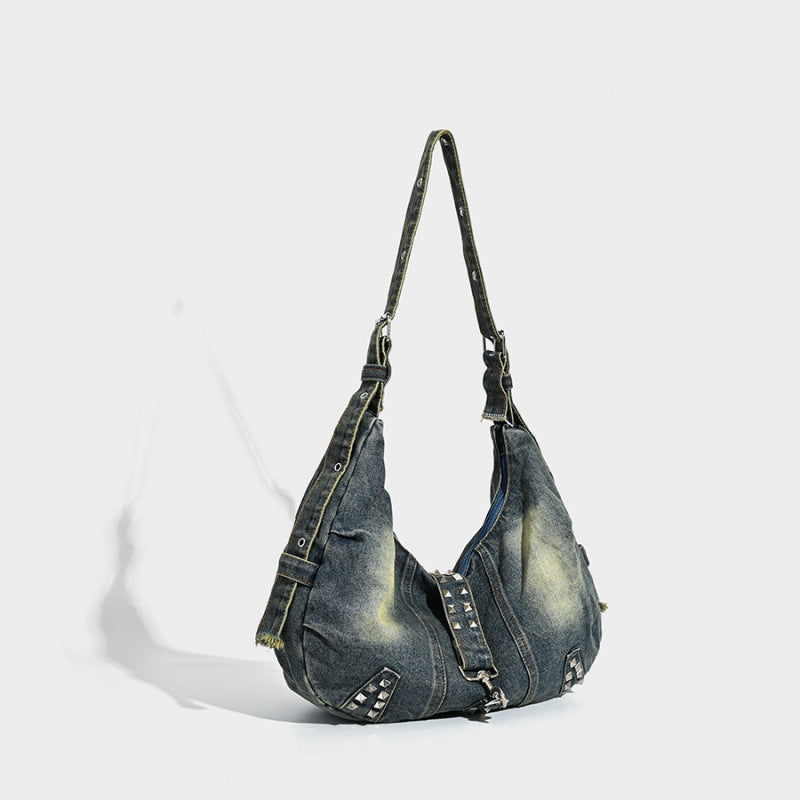2335 casual denim shoulder bag