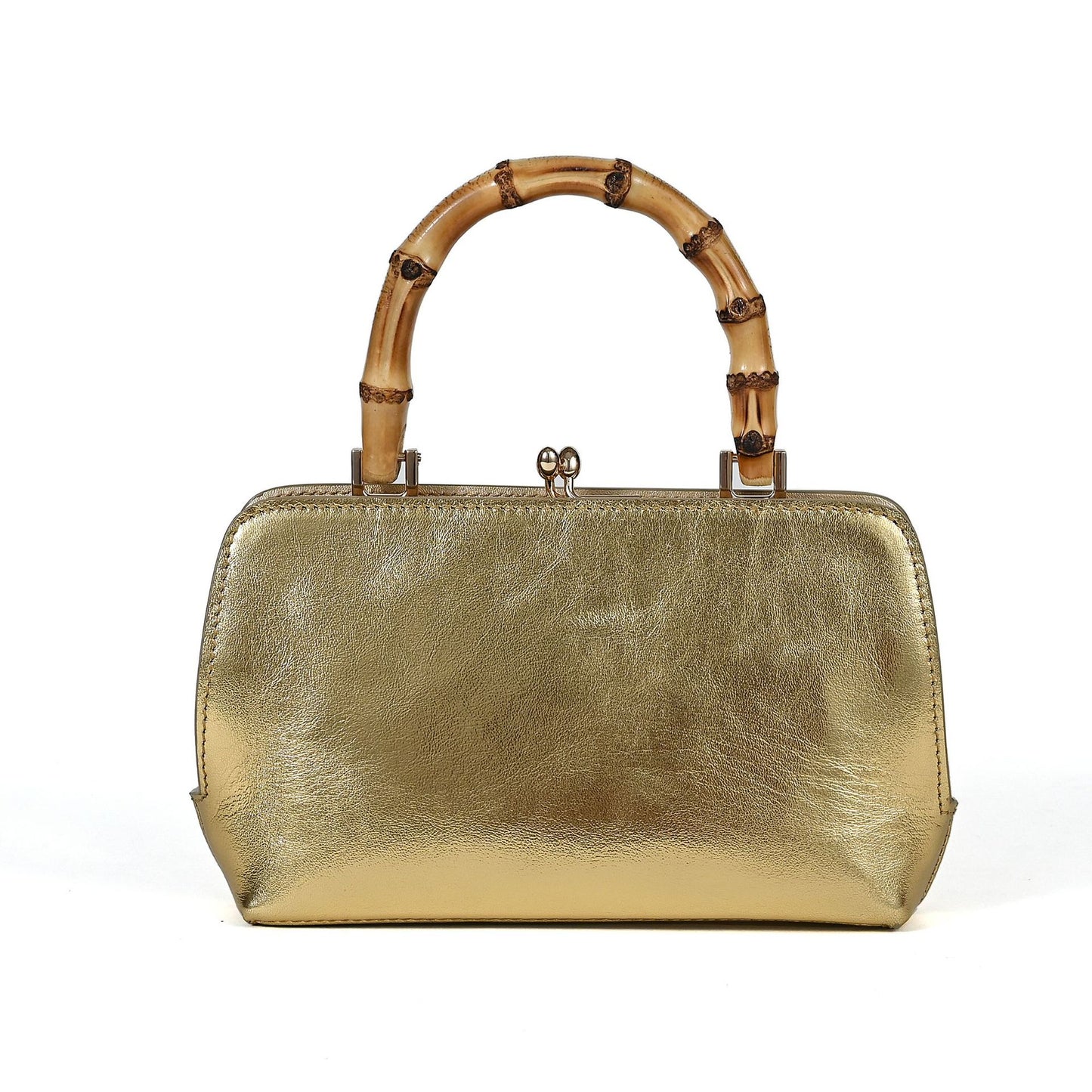 1626 fashion style bamboo handle mini handbag