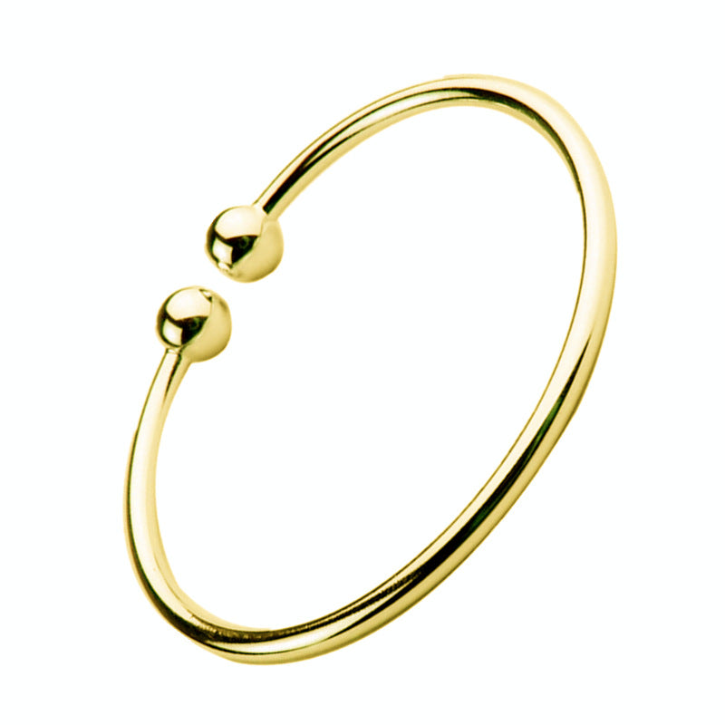 1929 plated silver bracelet adjustable bangle