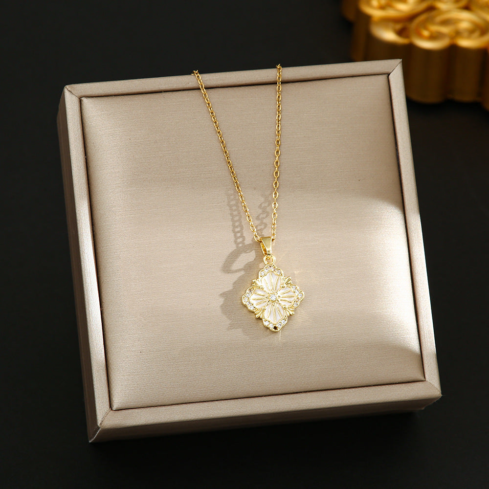 1663 fashion desgin alloy necklace
