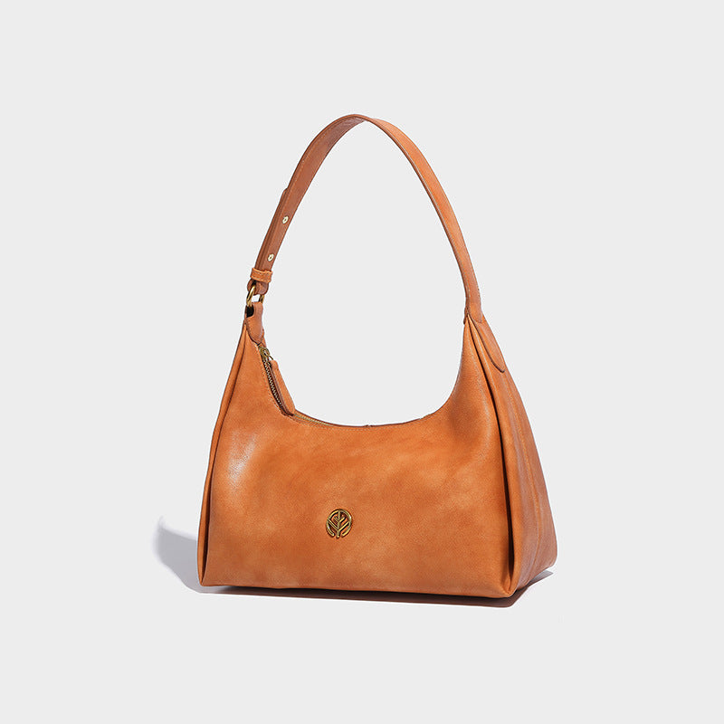 1552 Women Handbag Genuine Leather Vintage Shoulder Bag