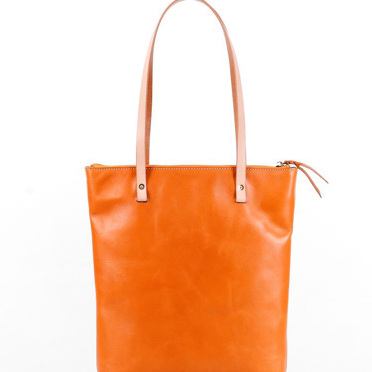 1758 casual solid calf leather women handbag
