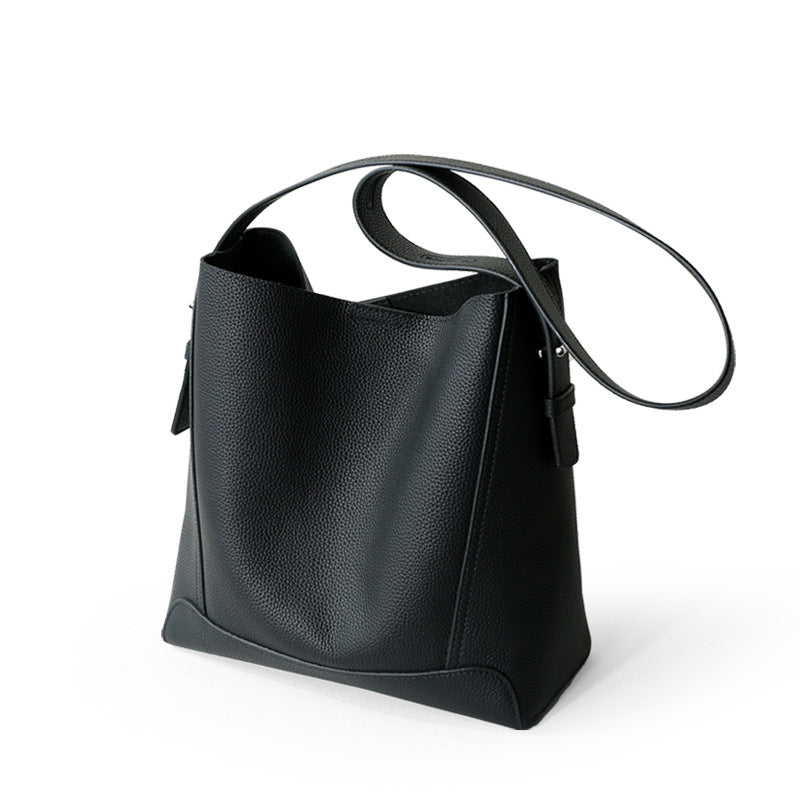 625 niche style women leather shoulder bag