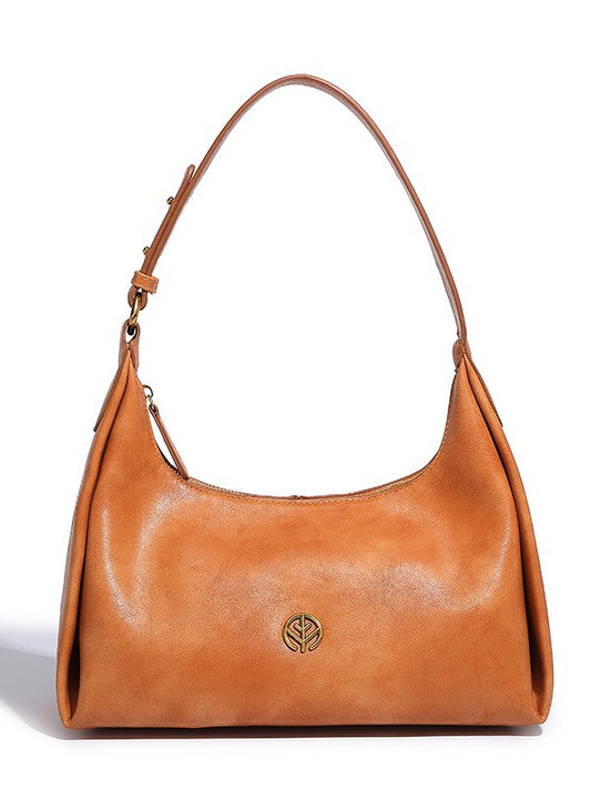 1552 Women Handbag Genuine Leather Vintage Shoulder Bag