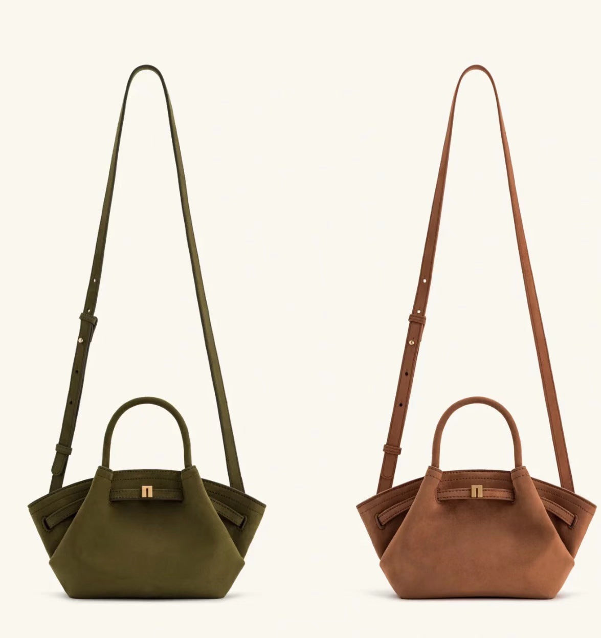 1770 suede leather women handbag