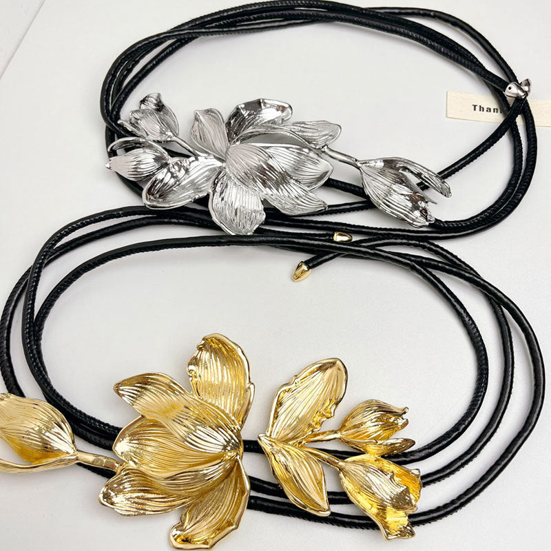2325 fashion flower shape ceinture