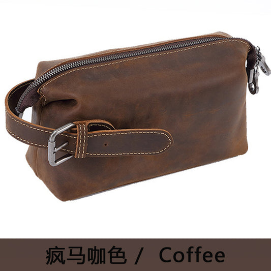 1644 customize vintage cosmetic bag men clutch wash bag