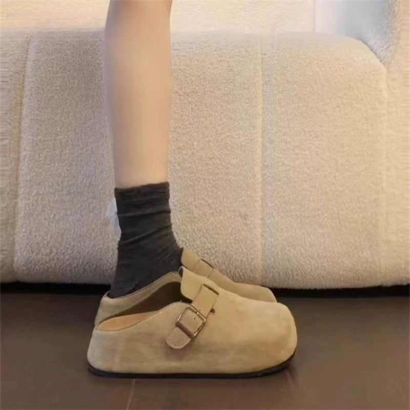 3133 winter wool mules