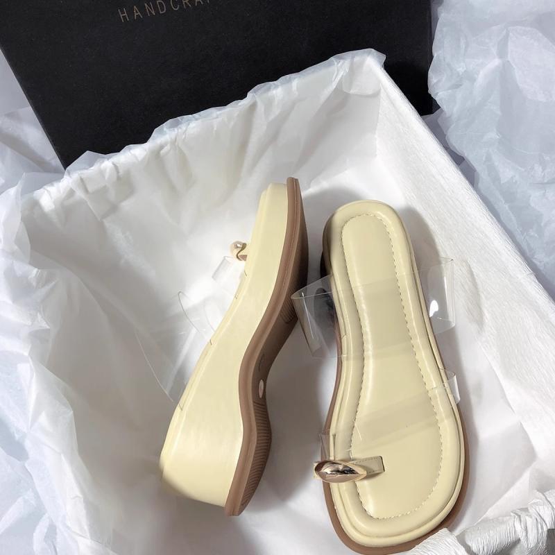 2122 transparent plastic summer slides