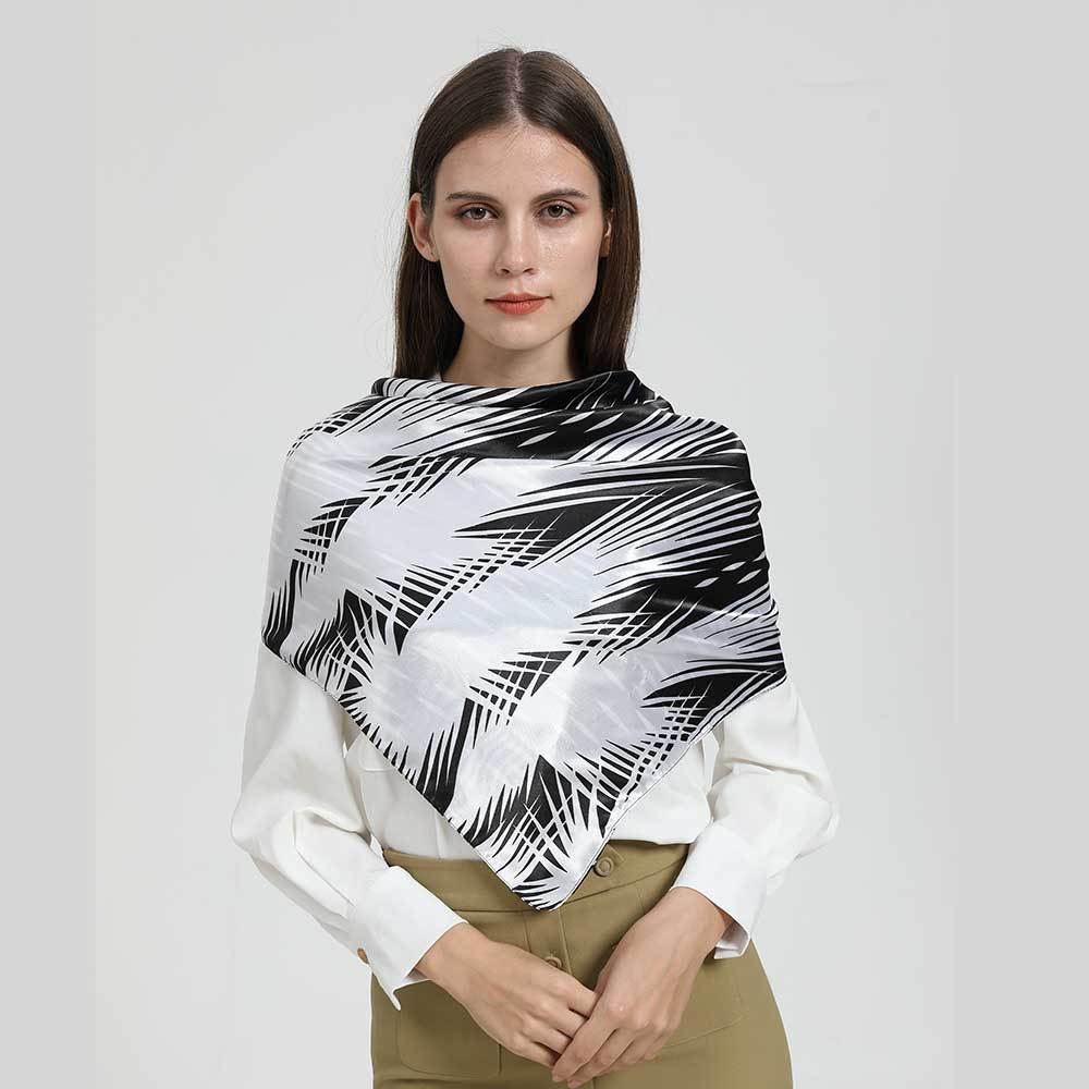 2337 90*90cm imitaiton silk shawl