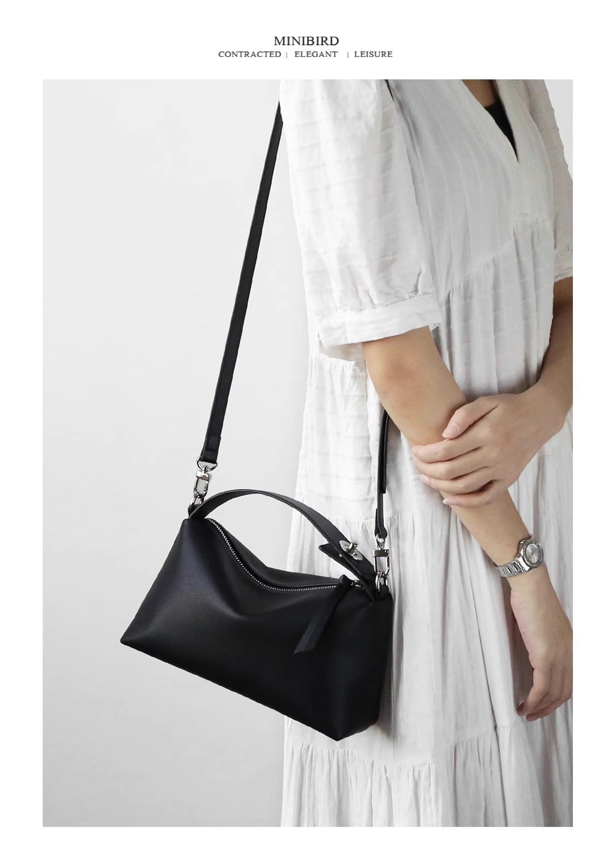 1606 soft boston handbag