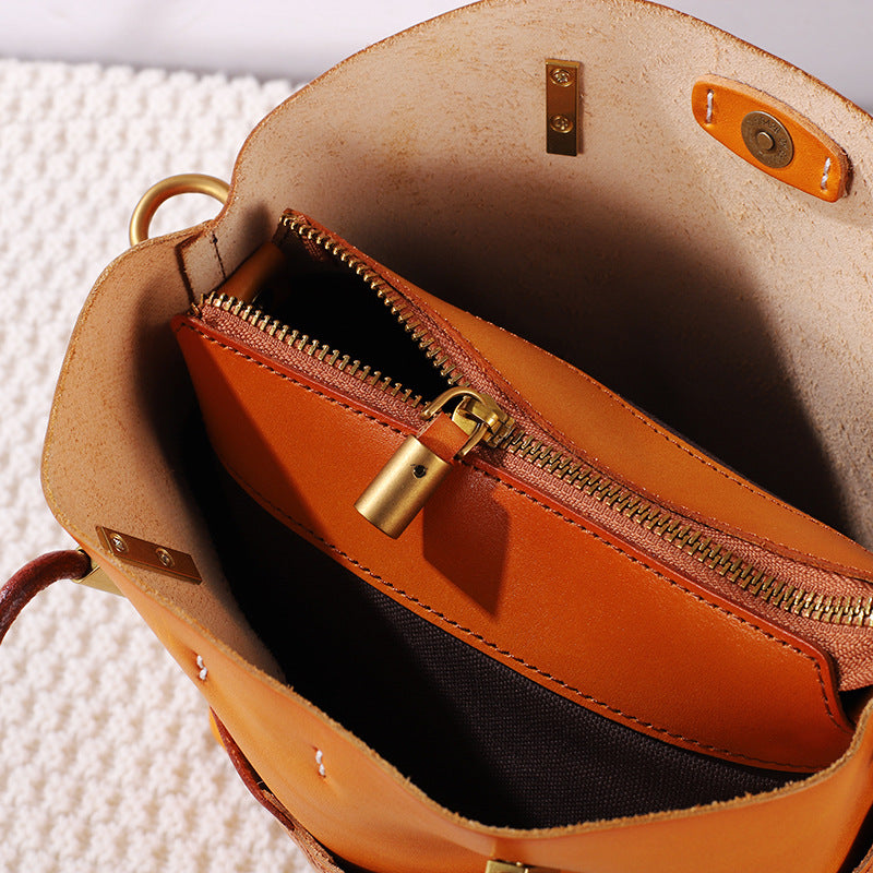 1603 genuine leather women handbag