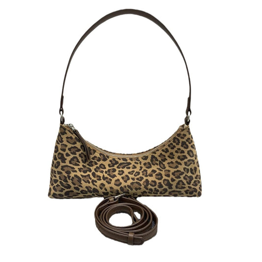 1687 leopard pattern women shoulder bag