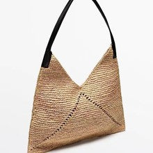1425 new design woven handbag