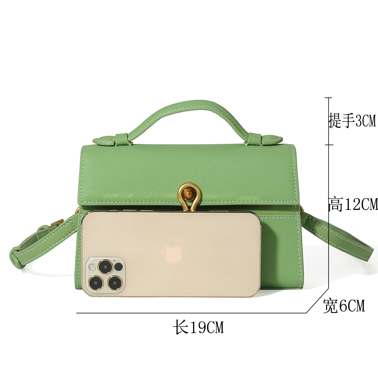 1593 genuine leather women handbag
