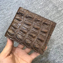 2590 Crocodile leather men's casual wallet