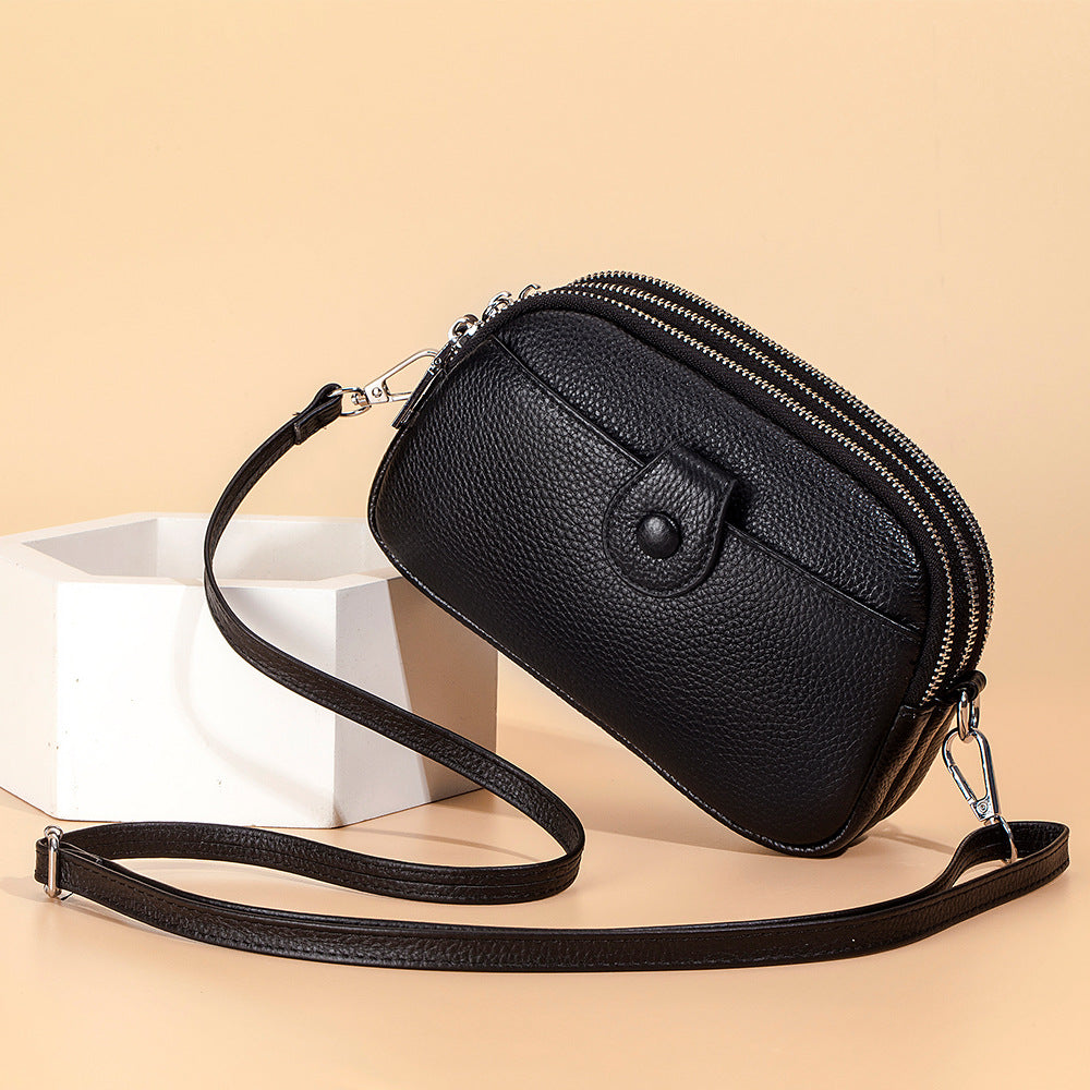 1808 mini black crossbody bag