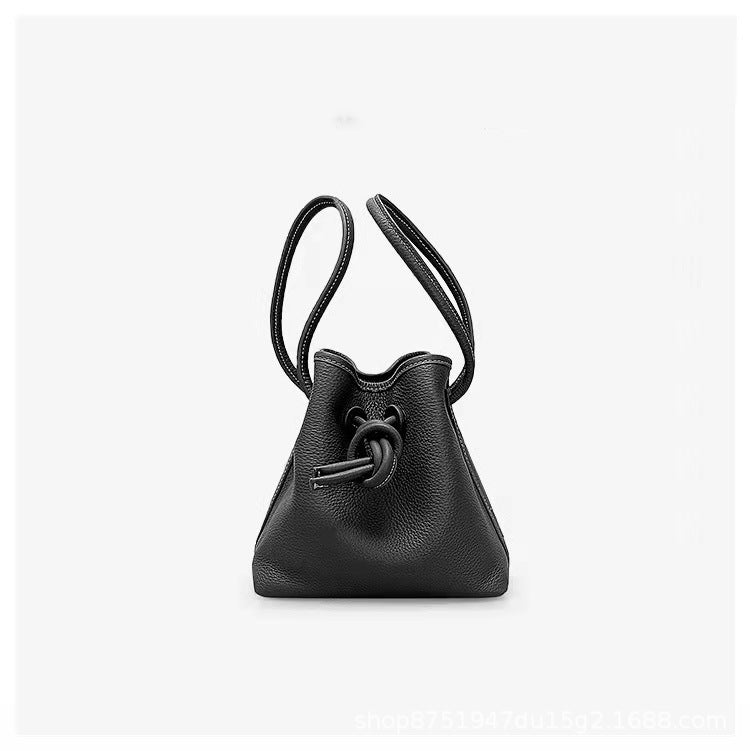 1899 leather bucket handbag