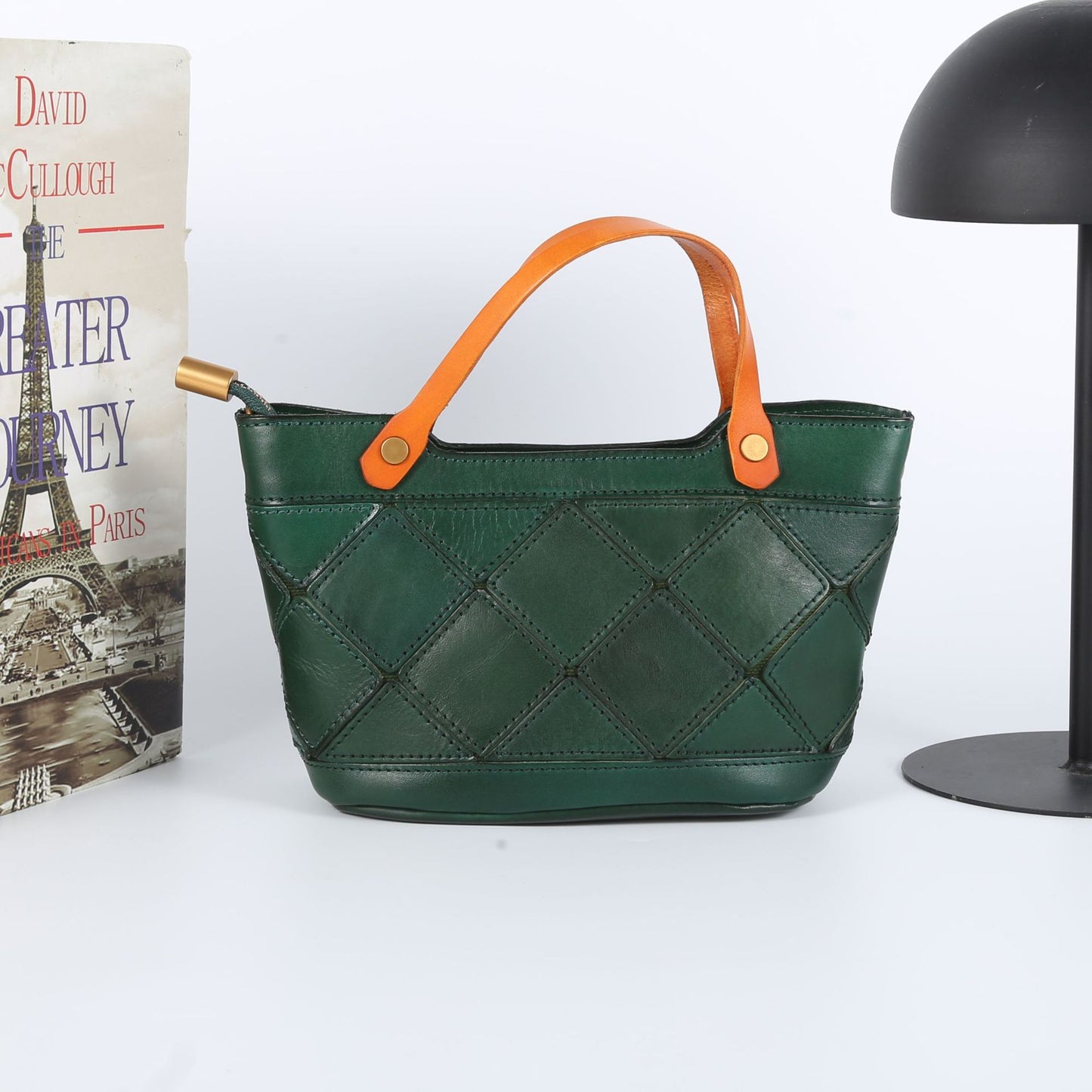 1745 plaid portable mini crossbody bag