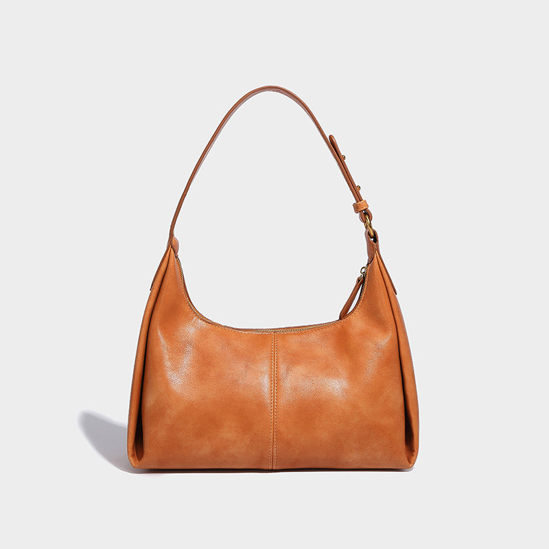 1552 Women Handbag Genuine Leather Vintage Shoulder Bag
