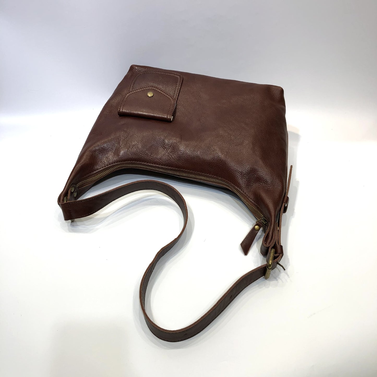 1866 leather hobo