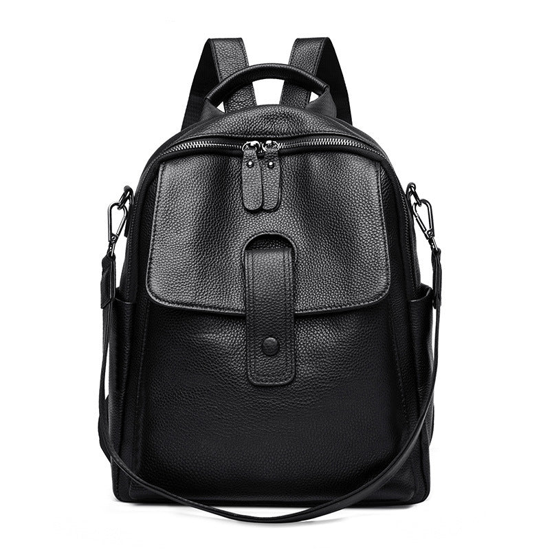 2296 genuine leather backpack