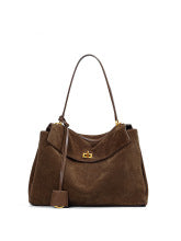 2642 large capacity suede handbag 3 sizes
