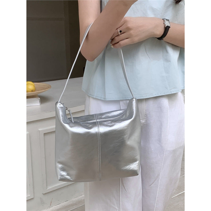 1624 large bucket shoulder bag shopping totes