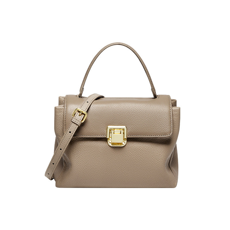 1754 cow skin casual handbag