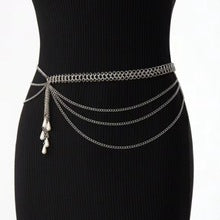 2176 women chain pearl belt