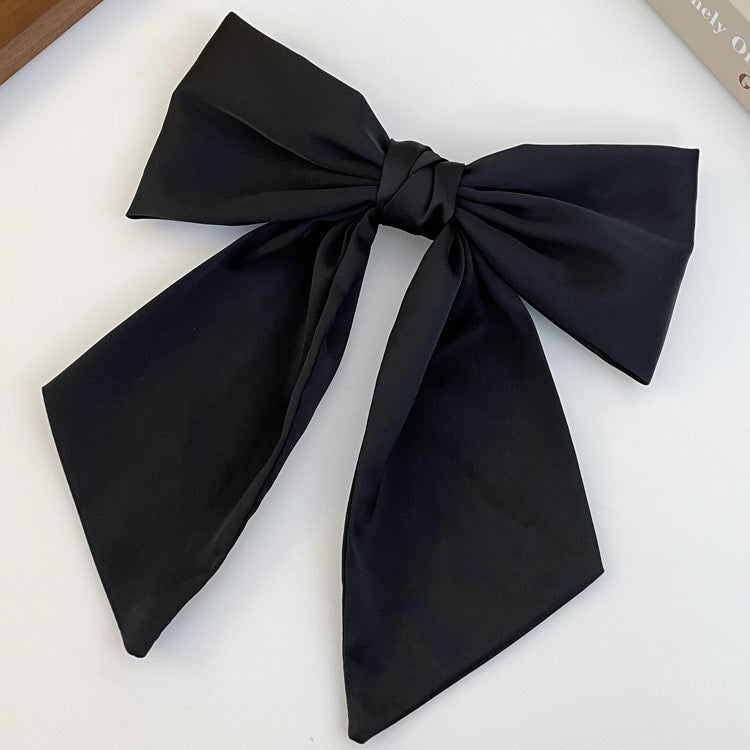 1651 stain bowknot hair clip