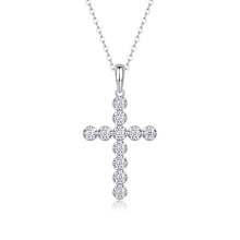 2767 925 silver cross necklace