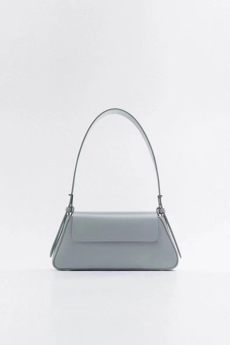 1638  all-match style solid handbag