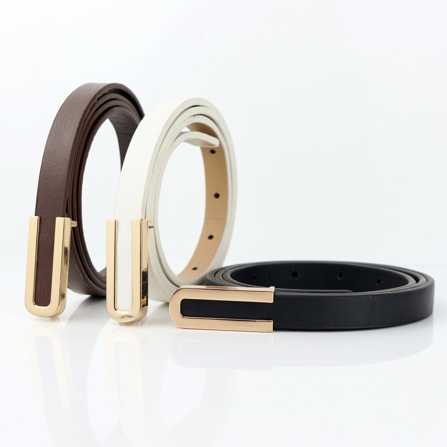 2136 1.7cm wide thin belt free size