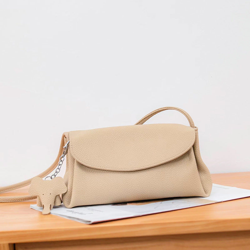1609 genuine leather crossbody bag for women