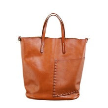 1178 cowhide large bucket bag