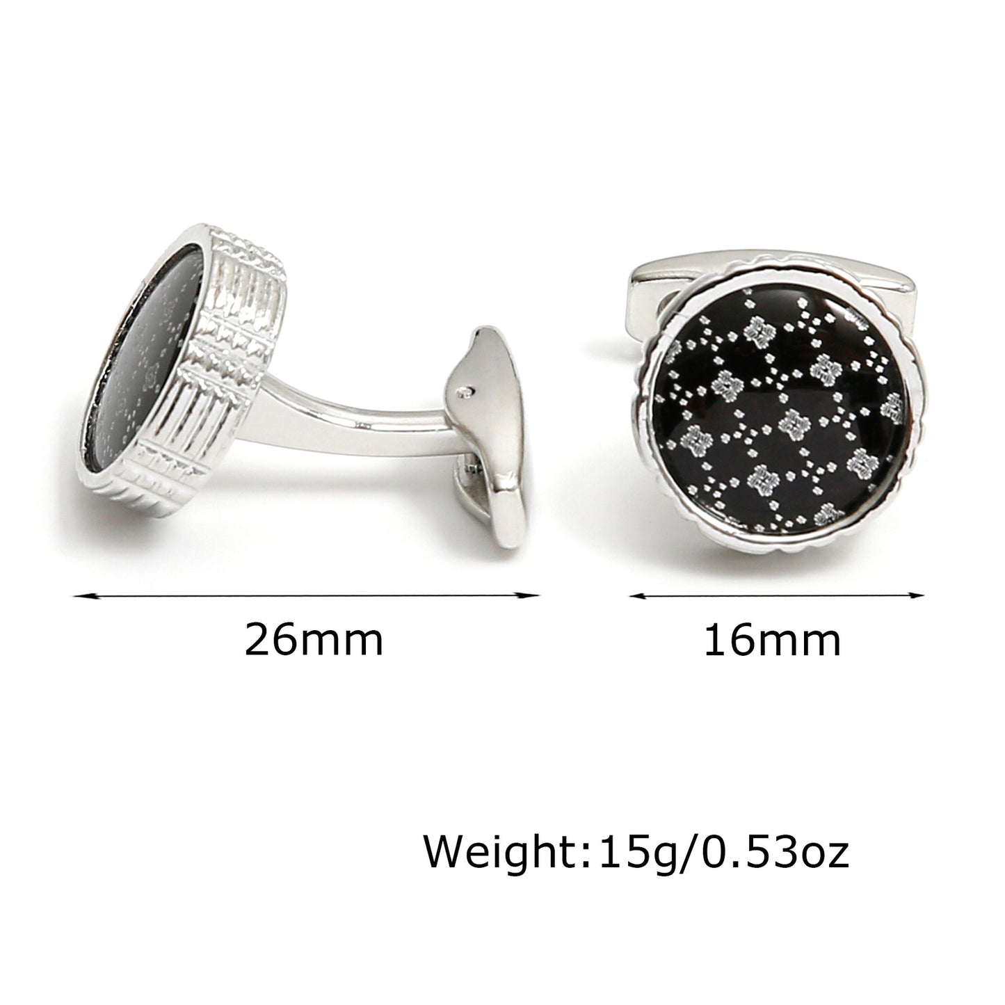 2368 men's shirt cufflinks