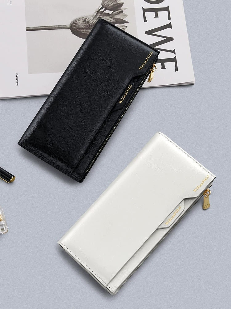 2098 new design women long purse card holder