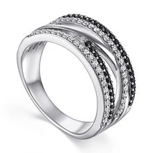 2202 925silver zircon rings