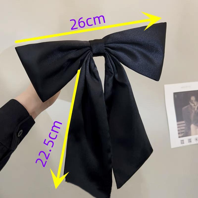 1651 stain bowknot hair clip