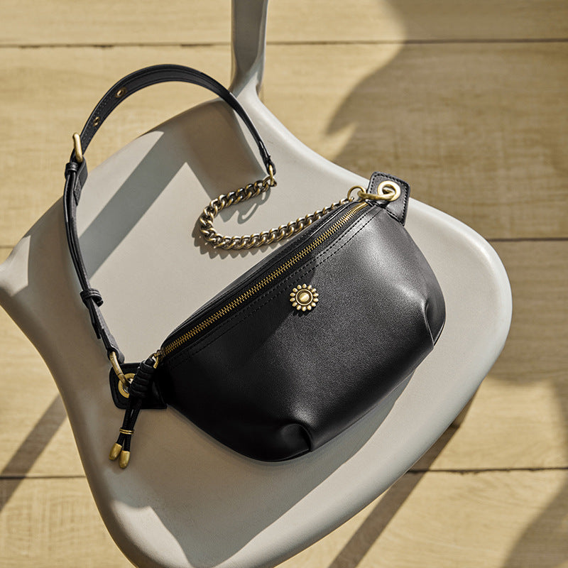 1401 casual belt bag chain chest bag