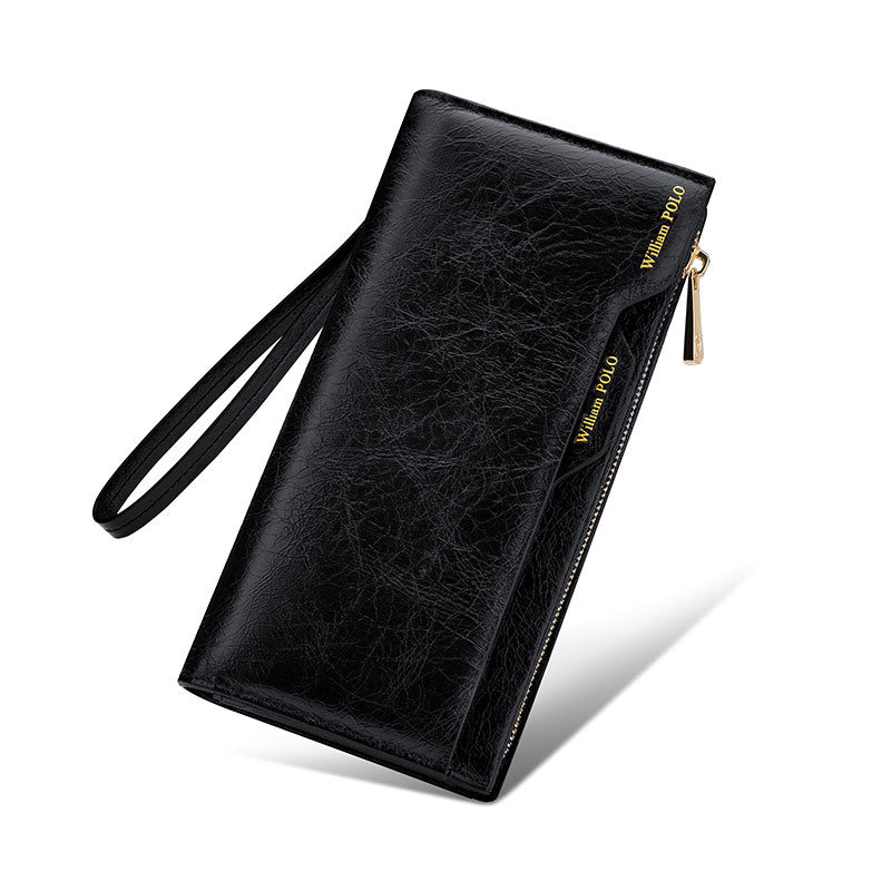 1825 genuine leather wrist wallet
