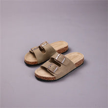 2584 summer buckle flat sandals