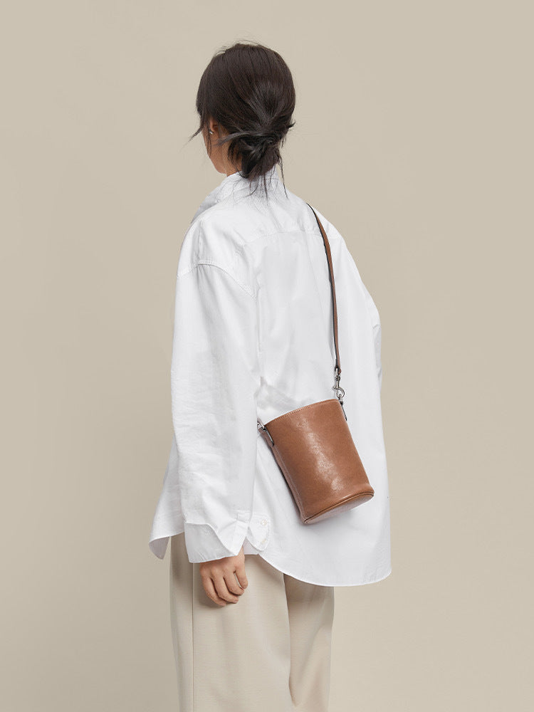 629 mini bucket crossbody bag
